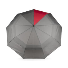 Roka London Waterloo Umbrella Graphite/Cranberry Recycled Nylon