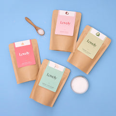 Lovely Skincare - Alright Petal? Tap and Unwrap Bath Salts - Coconut Blossom