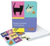 Roger La Borde Cat Etiquette Pocket Notebook