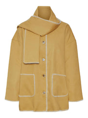 Vero Moda Scarf Jacket - Camel