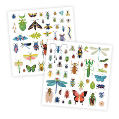 Djeco Metallic Stickers -  Microcosmos