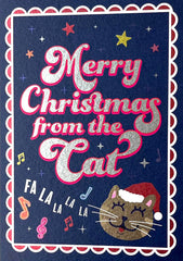 Cath Tate Merry Christmas  From The Cat Card