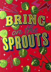 Cath Tate Bring On The Sprouts Card