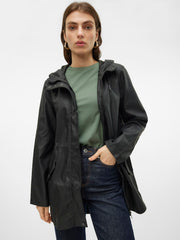 Vero Moda Malou Coated Jacket - Black