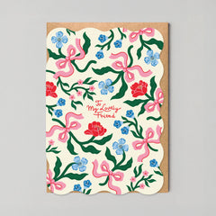 Studio Boketto- My Lovely Friend Floral Card
