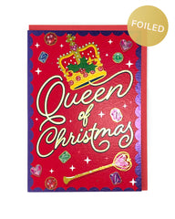 Cath Tate Queen Of Christmas Card