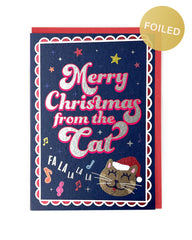 Cath Tate Merry Christmas  From The Cat Card