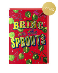 Cath Tate Bring On The Sprouts Card