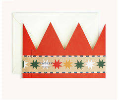 Hadley Chief Elf Party Hat Card