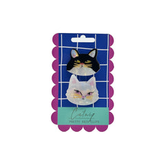 House Of Disaster - Catnip Set Of 2 Hairclips