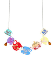 Tatty Devine - Cottage Tea Set Necklace