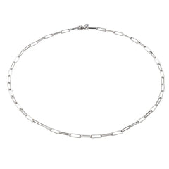 Scream Pretty - Silver Long Link Chain Choker