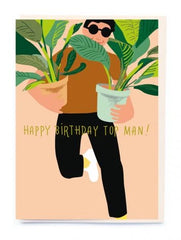 Noi Publishing - Plant Pots Men's Birthday Card