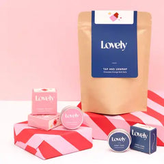 Lovely Skincare - Tap and Unwrap Bath Salts - Chocolate Orange