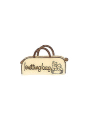 Tatty Devine - Knitting Bag Brooch