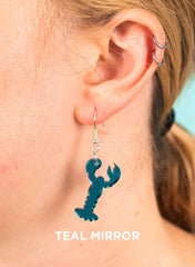Lobster Charm Earrings
