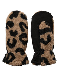 Numph Cowie Mittens - Taupe Gray