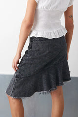 Noella Jazelle Skirt - Grey 90s Wash