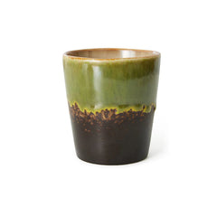 HKliving 70’s Ceramics Coffee Mug - Algae