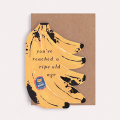 Sister Paper Ripe Bananas Birthday Card