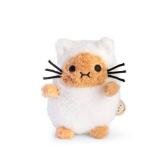Noodoll - White Kitty Ricespud Mini Sitting Plush Toy