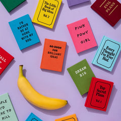 Ohh Deer People I Dislike A7 Fabric Hardback Notebook