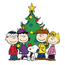 Hype Cards - Peanuts Snoopy Christmas Square Friends Tree