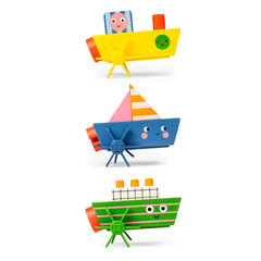 Kikkerland - Wind-up Boat Bath Toy