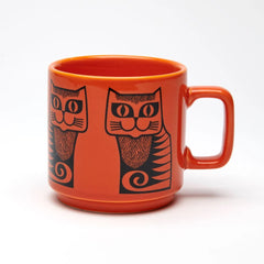 Magpie Gifts - Orange Hornsea Cat Mug