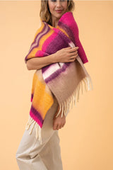 Powder Design - Murphy Cosy Scarf Damson & Mustard