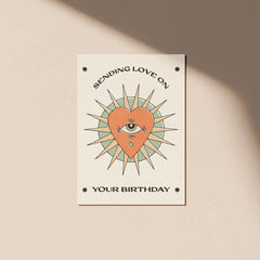 Cai & Jo Sending Love on Your Birthday Card