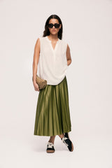 Vila Nitban Skirt - Capulet Olive