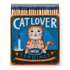 Archivist Luxury Matches - Cat Lover Sardines