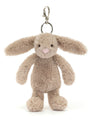 Jellycat Bashful Bunny Beige Bag Charm