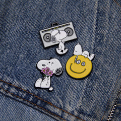 Magpie Gifts - Peanuts Good Vibes Enamel Pin - Nice Day