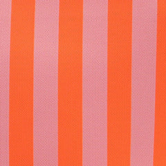 Lara Shopper Tote Bag - Orange/Pink Stripe