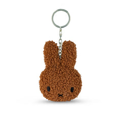 Miffy Eco Flat Keychain - Tiny Teddy Cinnamon 10cm