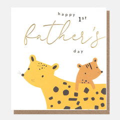 Caroline Gardner- Cheetahs 1st Father's Day Card