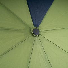 Roka London Waterloo Avocado/Midnight Recycled Nylon Umbrella