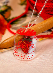 Tatty Devine - Strawberry Jam Necklace