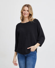 Fransa Sinja Pullover - Black