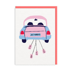 Ohh Deer Just Married Card