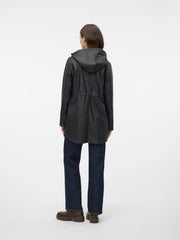 Vero Moda Malou Coated Jacket - Black