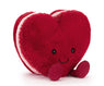 Jellycat Collette Heart Macaron Red