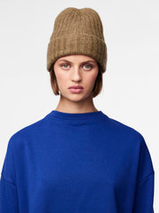 Pieces Jeslin Wool Hat - Fossil