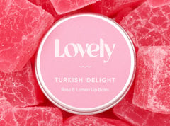 Lovely Skincare - Turkish Delight/Rose & Lemon Lip Balm