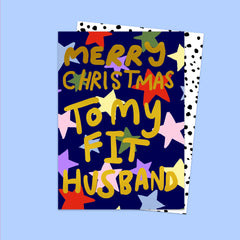 Eleanor Bowmer - Fit Husband Christmas Card