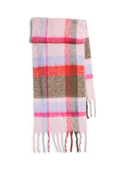 Pieces - Bea Long Scarf - Beetroot Purple/Square