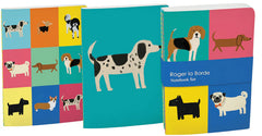 Roger La Borde Prize Pooches A6 Softback Notebook Set
