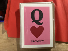 Bluebell Loves - Queen Loves Beckenham Card